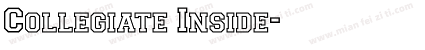 Collegiate Inside字体转换